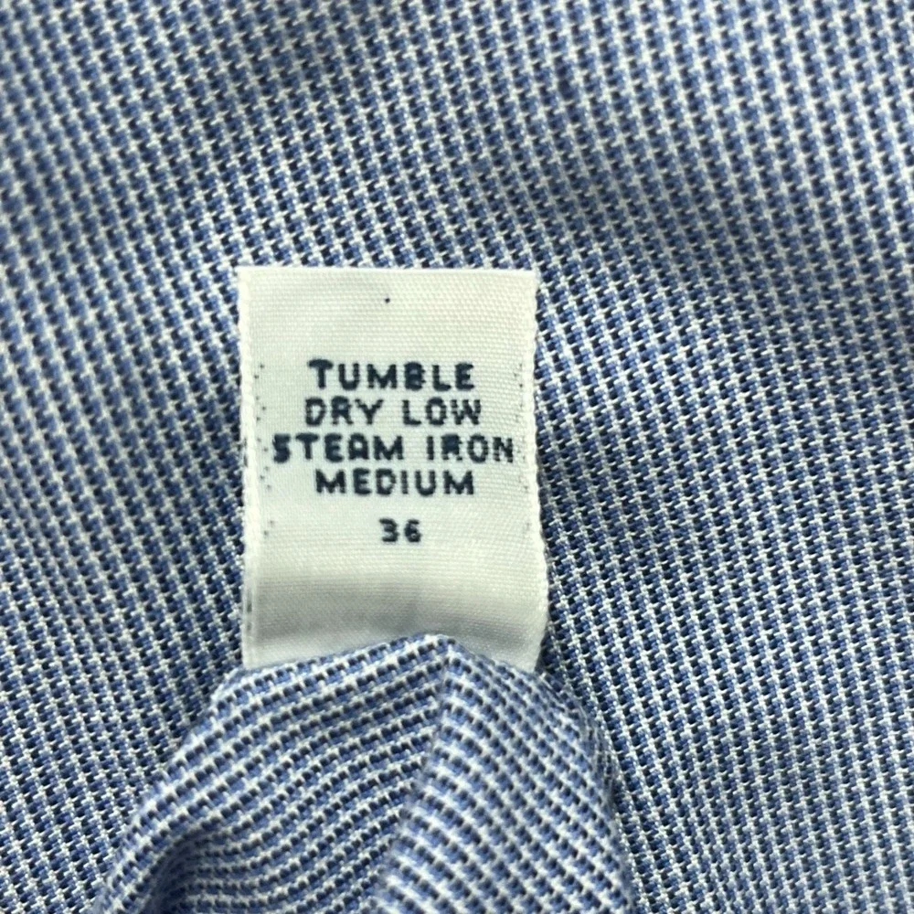 Ralph Lauren Shirt Mens 18 Blue Check Andrew‎ Button Up Long Sleeve Casual